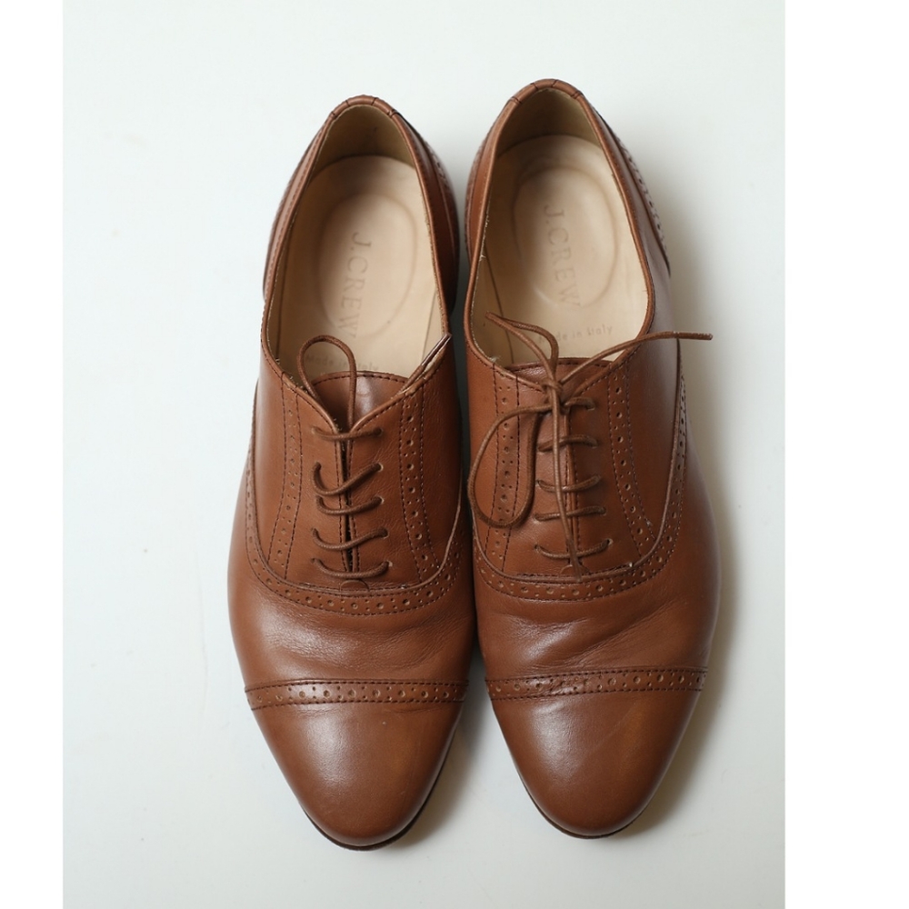 J.Crew Leather Oxfords Size 7